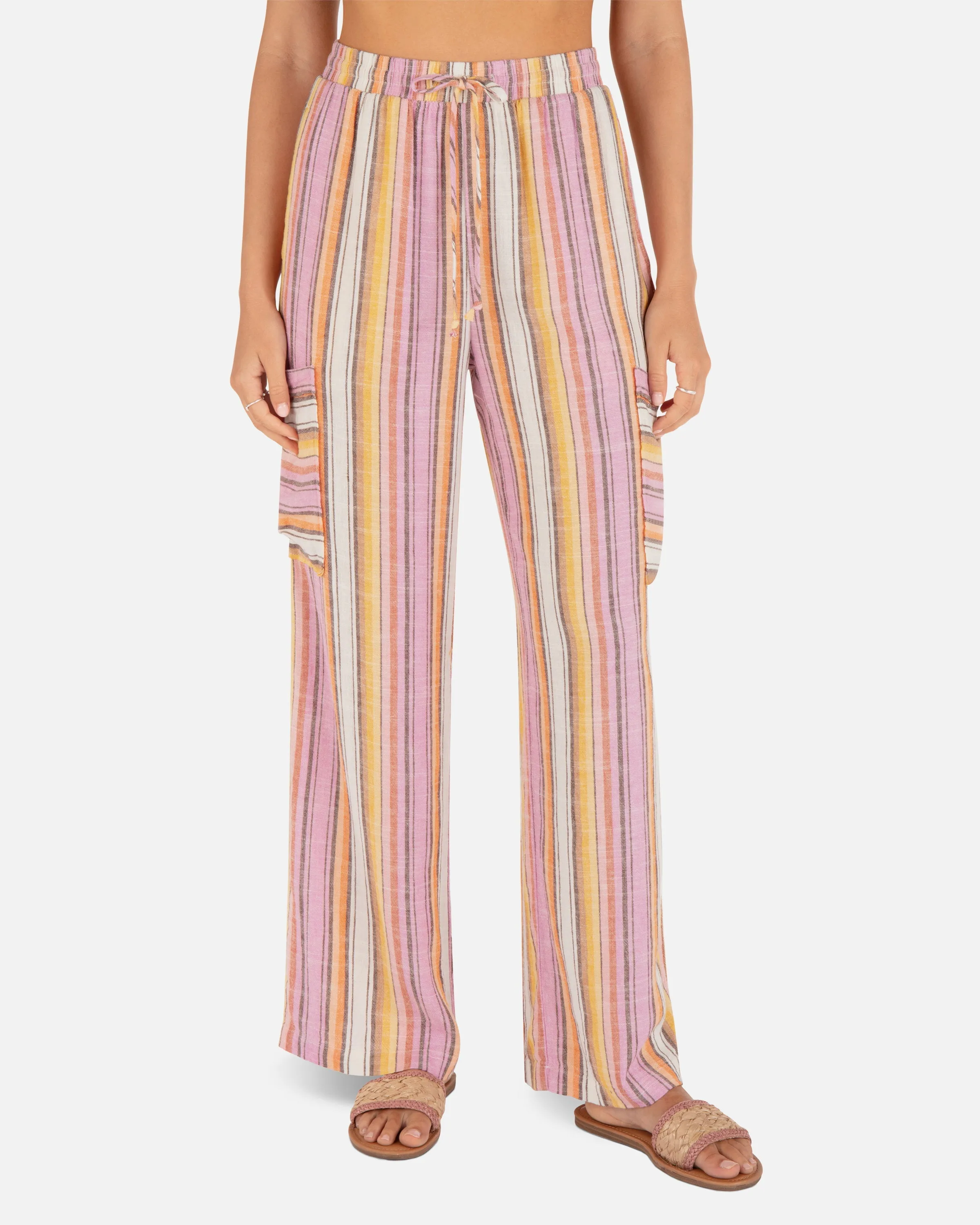 Sunset Stripe Cargo Pant