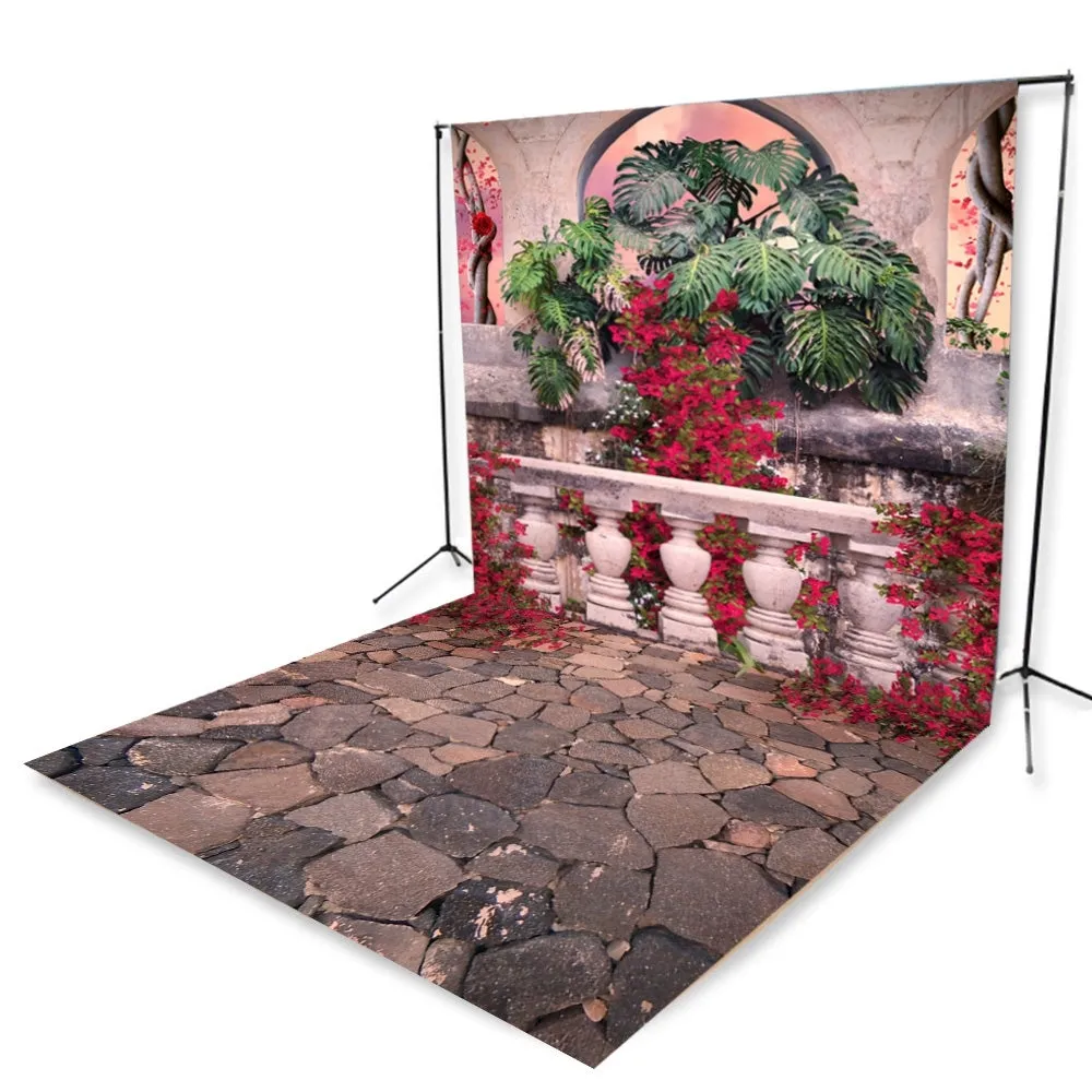 Sunset Terrace Printed Backdrop