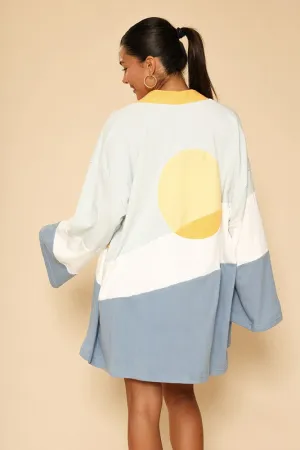 Sunset terry cloth novelty robe *Online Only*