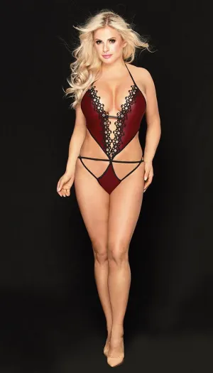 Super Sexy Revealing Halter Bodysuit