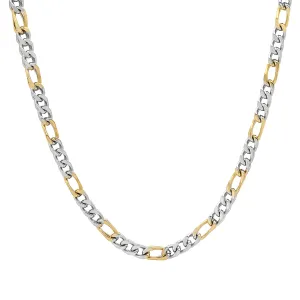 Super Slim 3D Figaro/Franco Chain Necklace