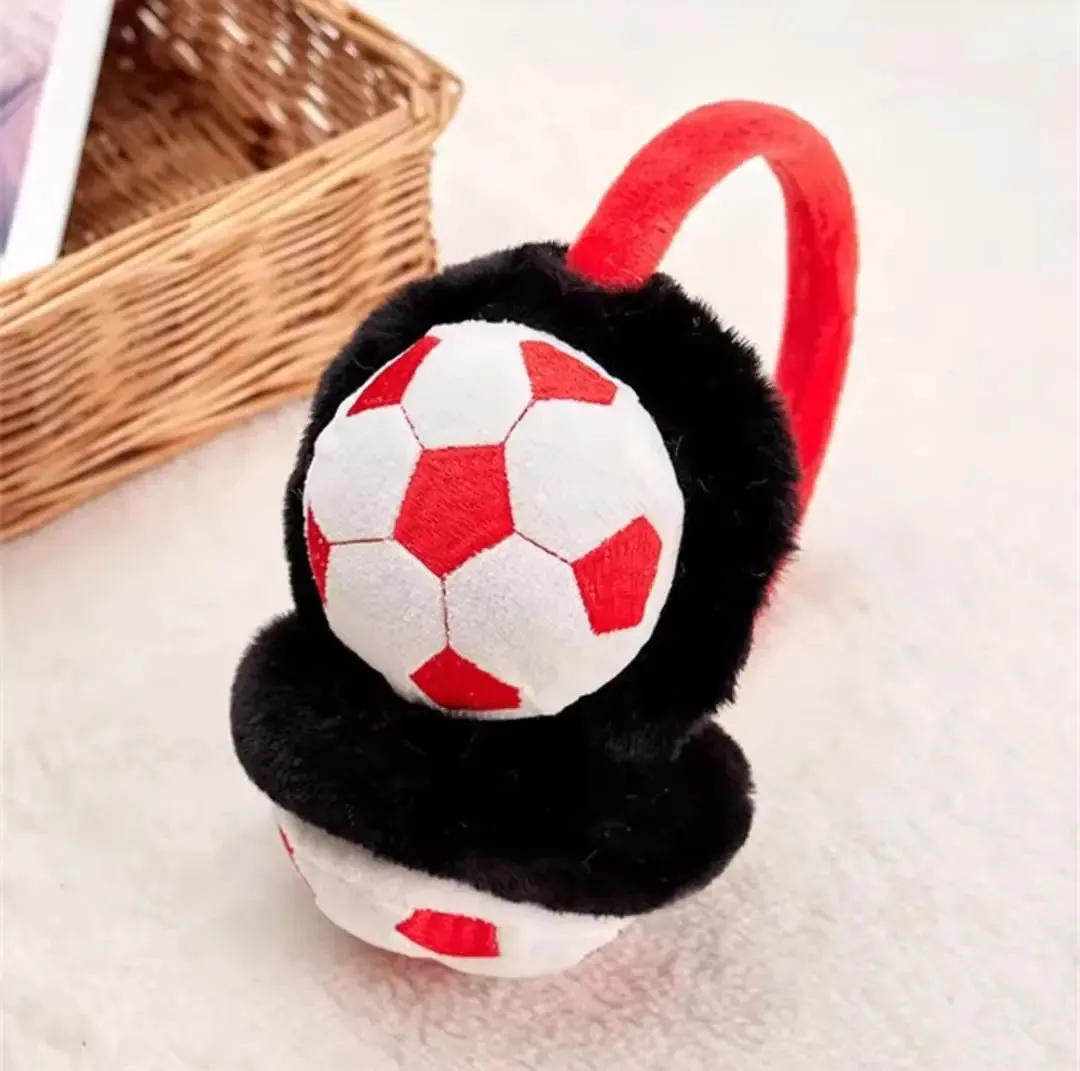 SUPER SOCCER EARMUFFS FOR WINTER