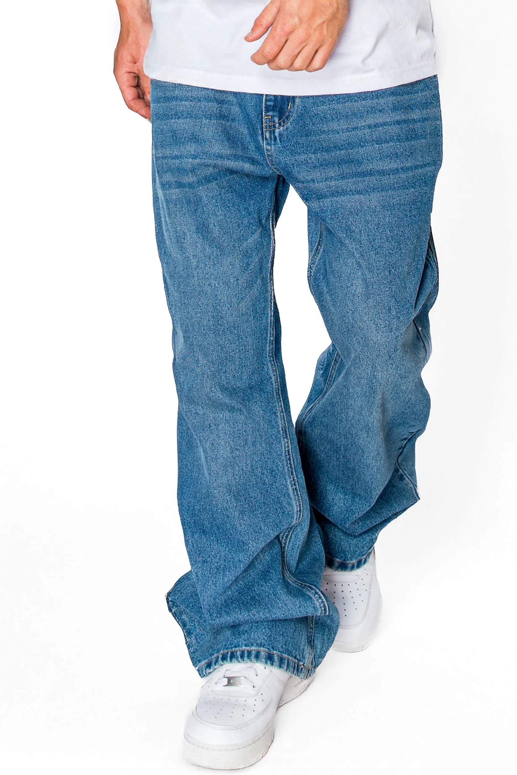 Super Wide Bottom Baggy Jeans