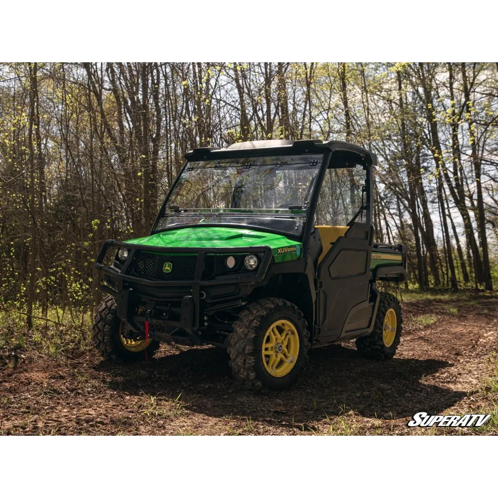 SuperATV John Deere Gator XUV 835 Scratch-Resistant Flip Windshield