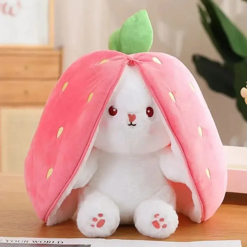 SUPPER SOFT STRAWBERRY RABBIT SOFT TOY