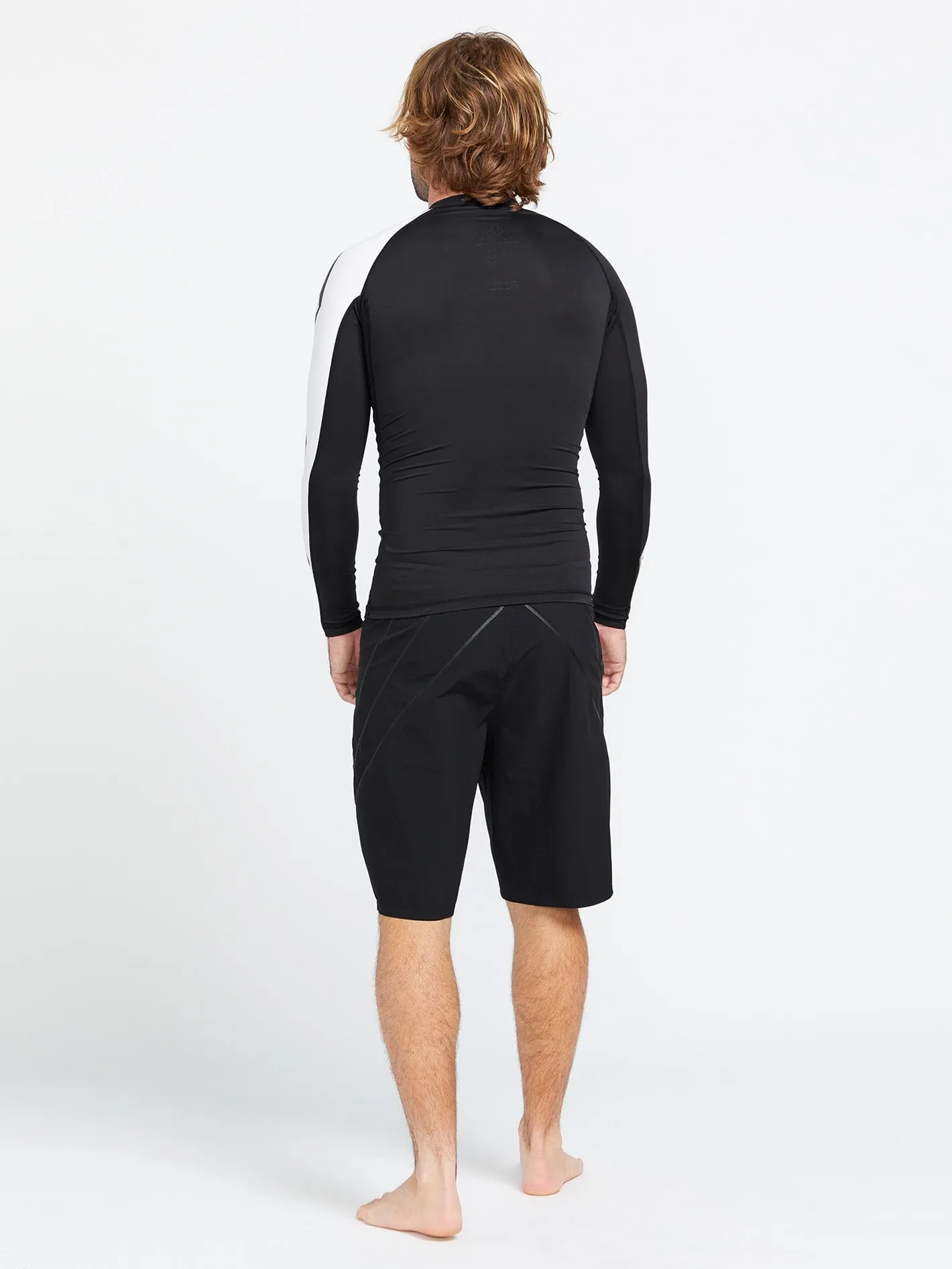 Surf Vitals Jack Robinson Long Sleeve Rashguard - Black