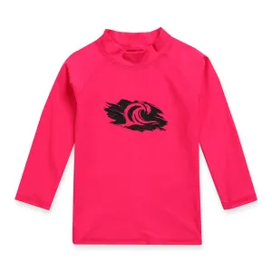 Surfer Hot Pink Rash Guard Top