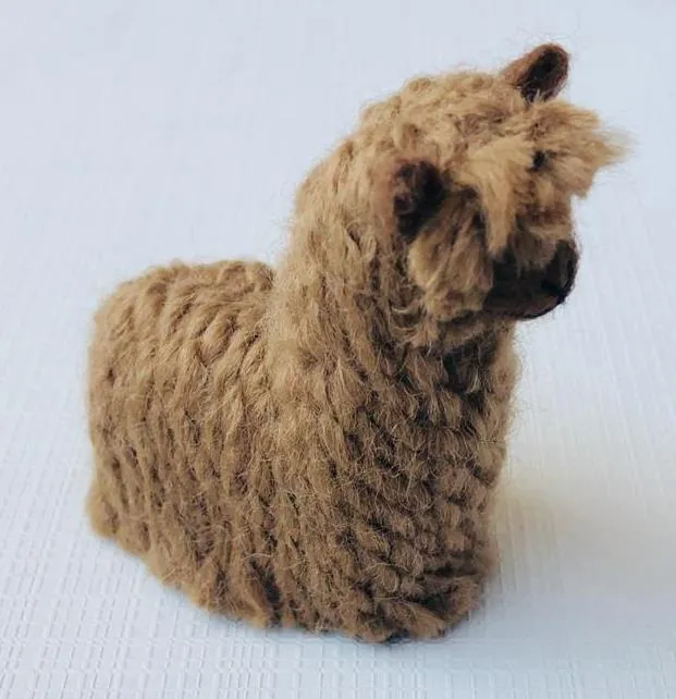 Suri Alpacadorable Hand Made Baby Alpaca Ornaments