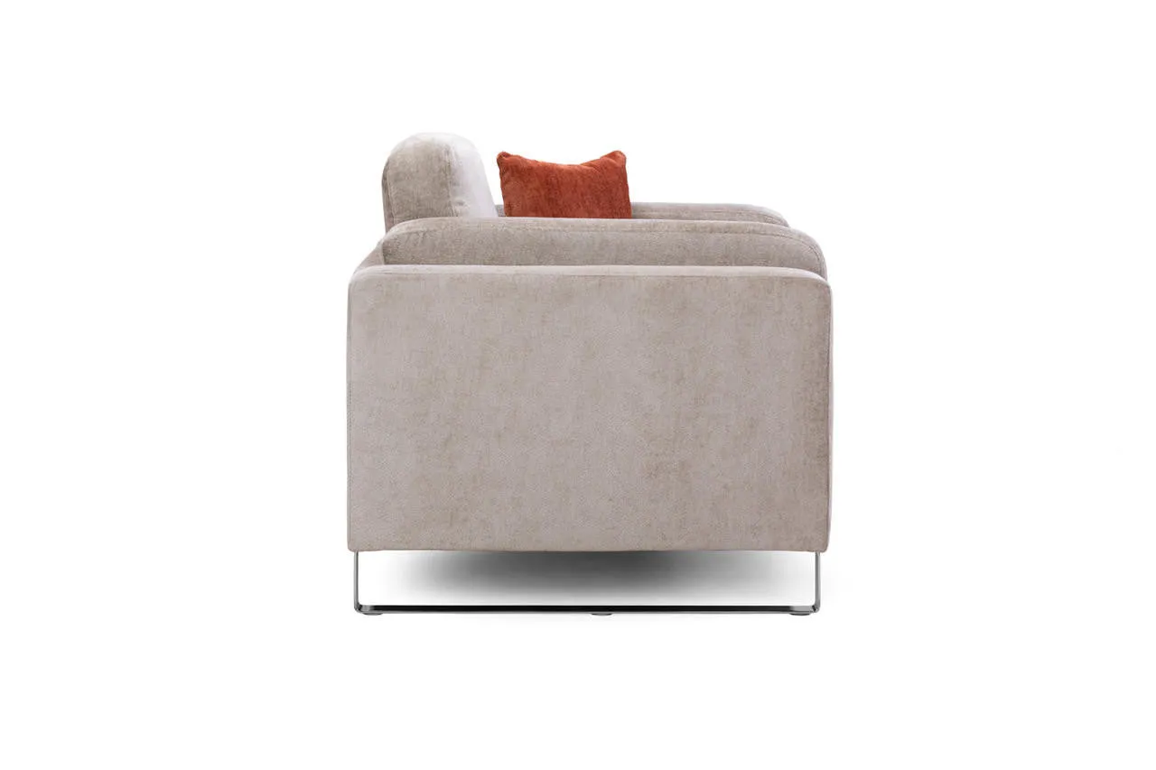 Surrey Sofa - Beige Armchair - 115 CM