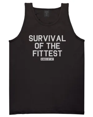 Survival Of The Fittest Mens Tank Top Shirt