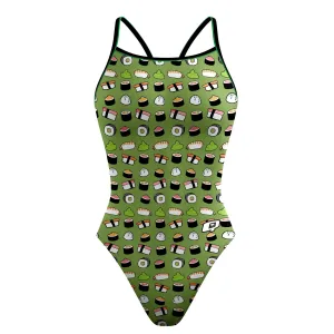 Sushi Skinny Strap Swimsuit