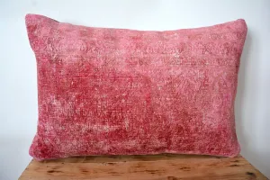 Susie - Pink Bamboo Silk Pillow Cover