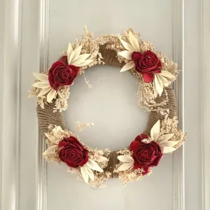 Sustainable Jute Christmas Wreath