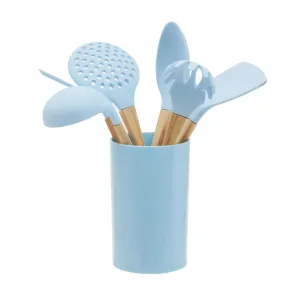 Sustainable Pastel Kitchen Utensils Set (7 Pc)