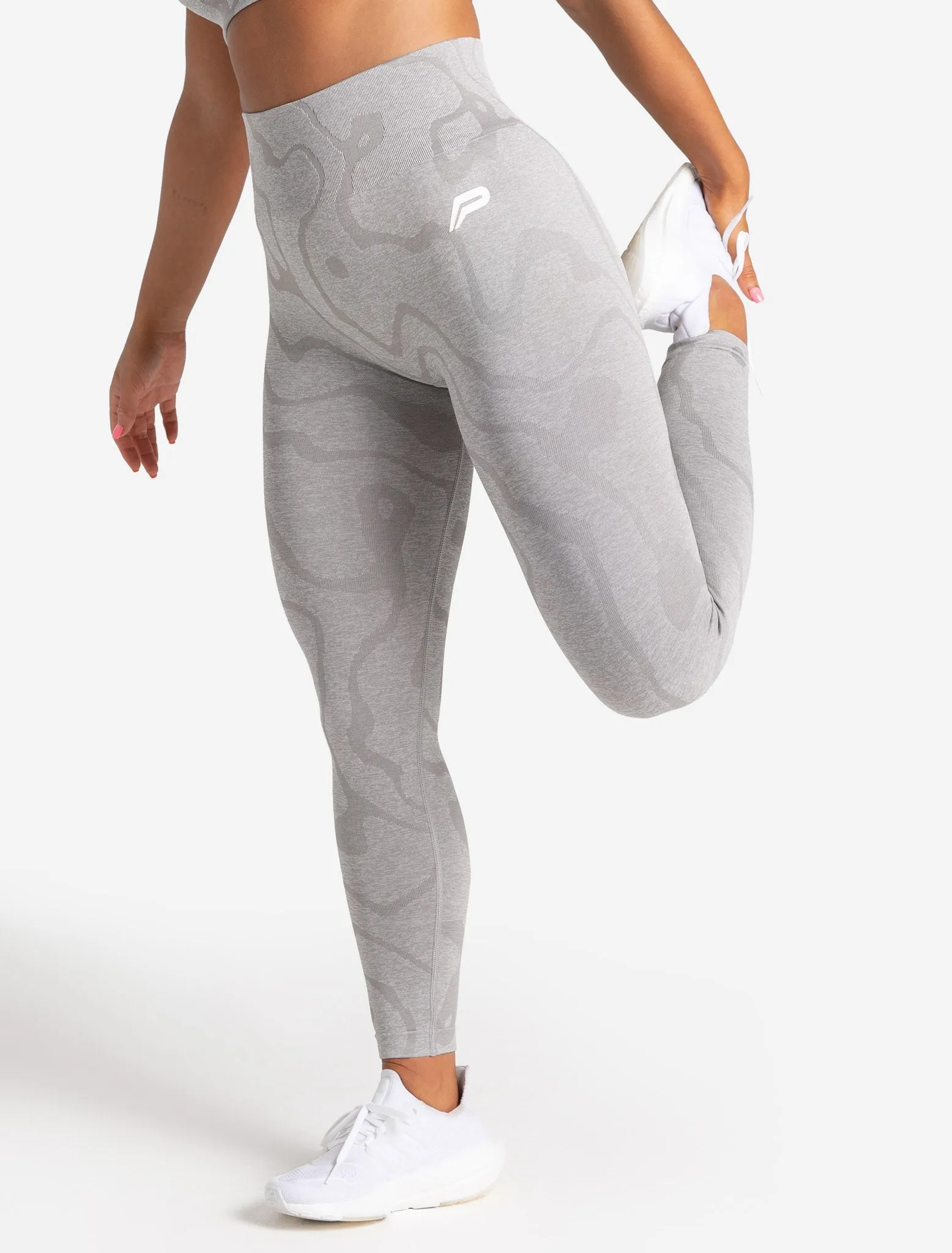 Sustainable Seamless Leggings - Cloud Grey