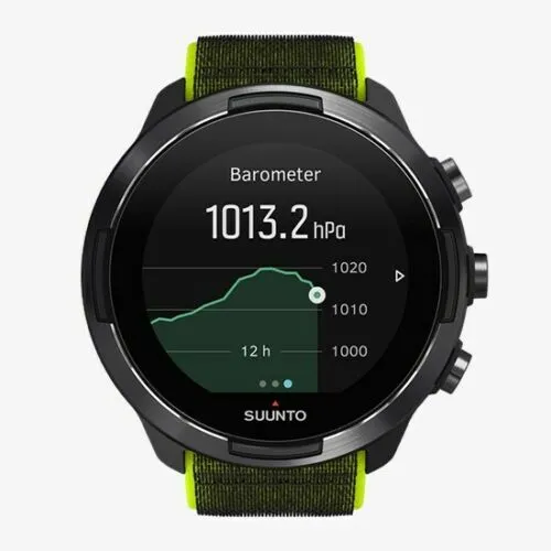 Suunto 9 Baro Lime GPS Multisport Watch (SS050449000)