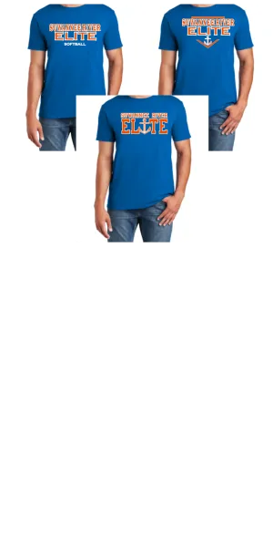 SUWANNEE RIVER ELITE SOFT  STYLE COTTON TEE SS ROYAL