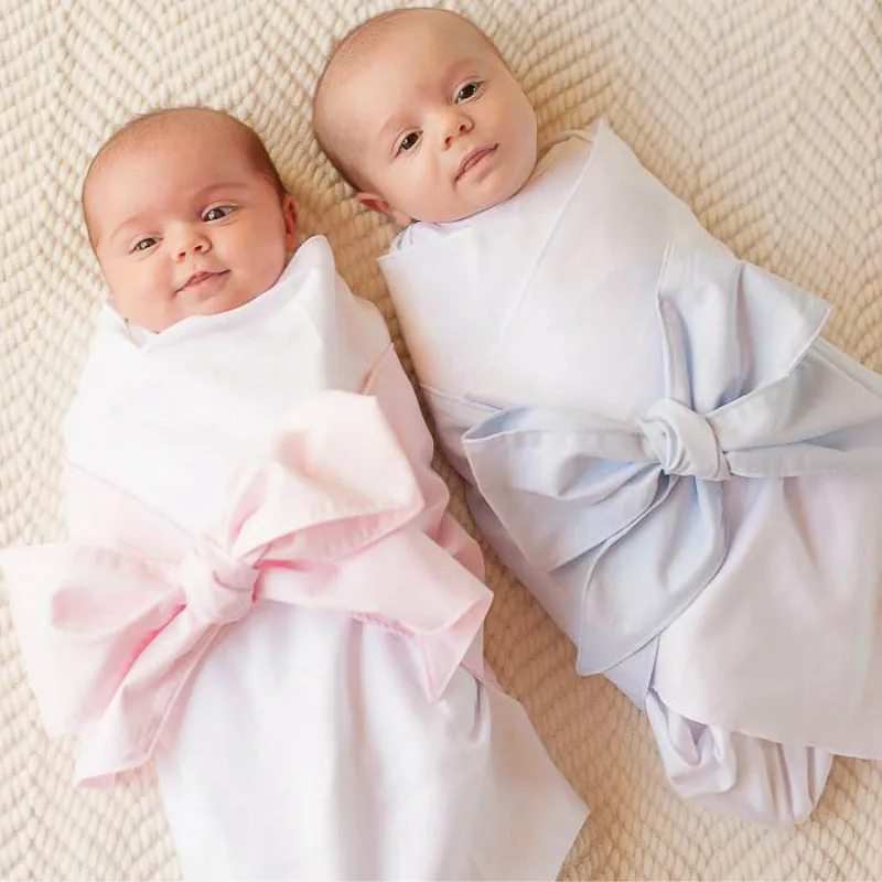 Swaddling cloth cotton bow Newborn Baby Swaddle Sash Cute Kids Gift