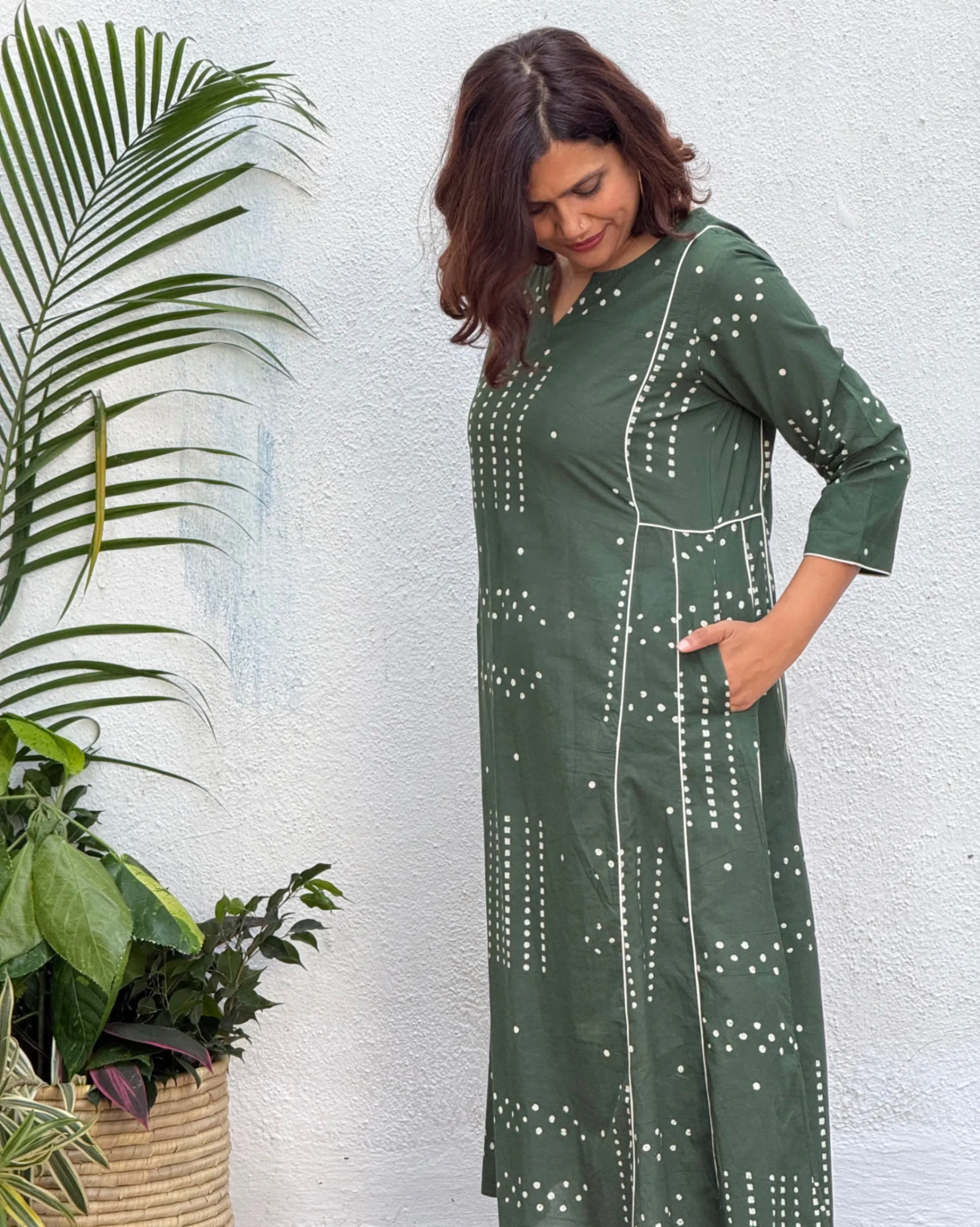 Swatilekha Block Printed Cotton Kurti