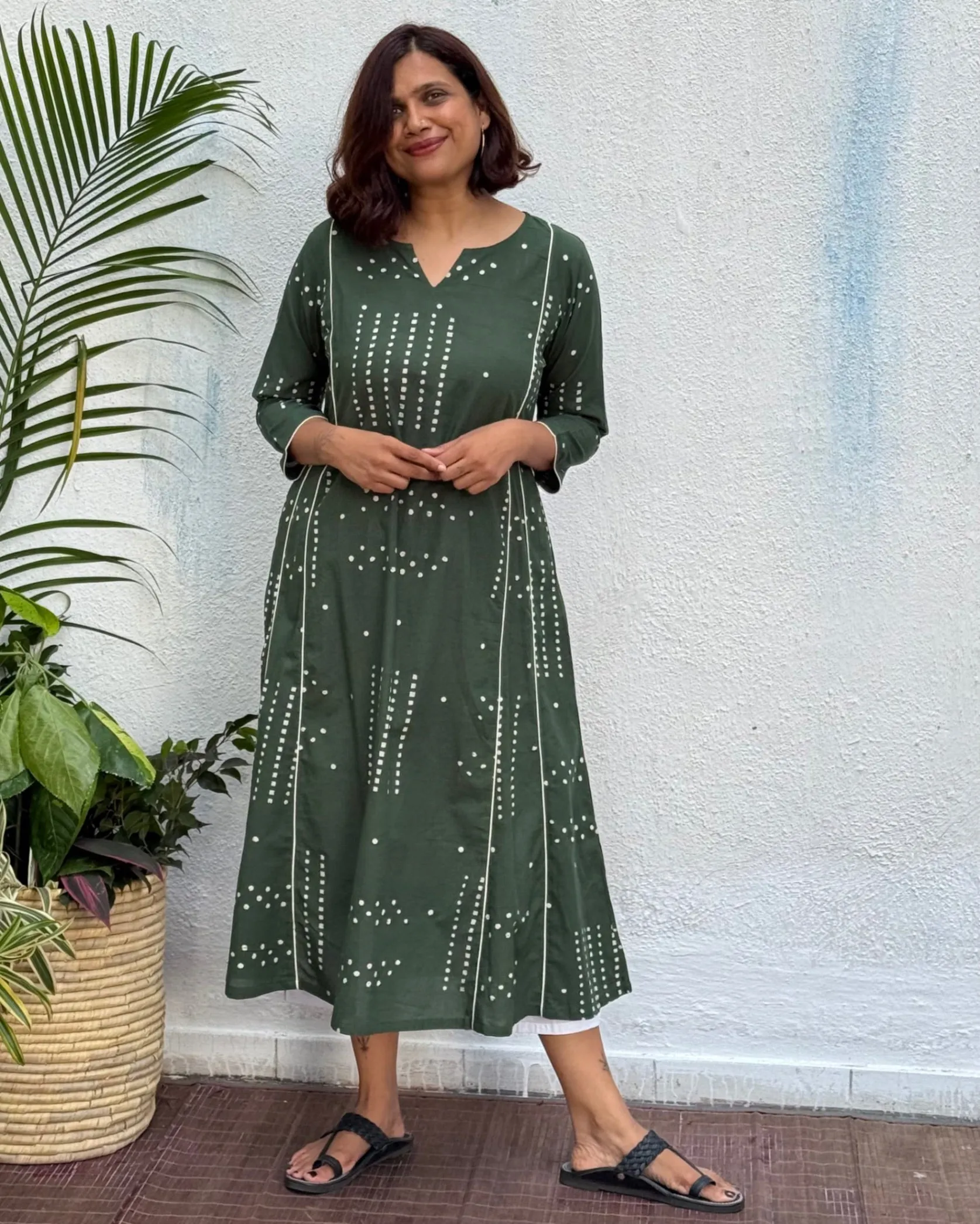 Swatilekha Block Printed Cotton Kurti