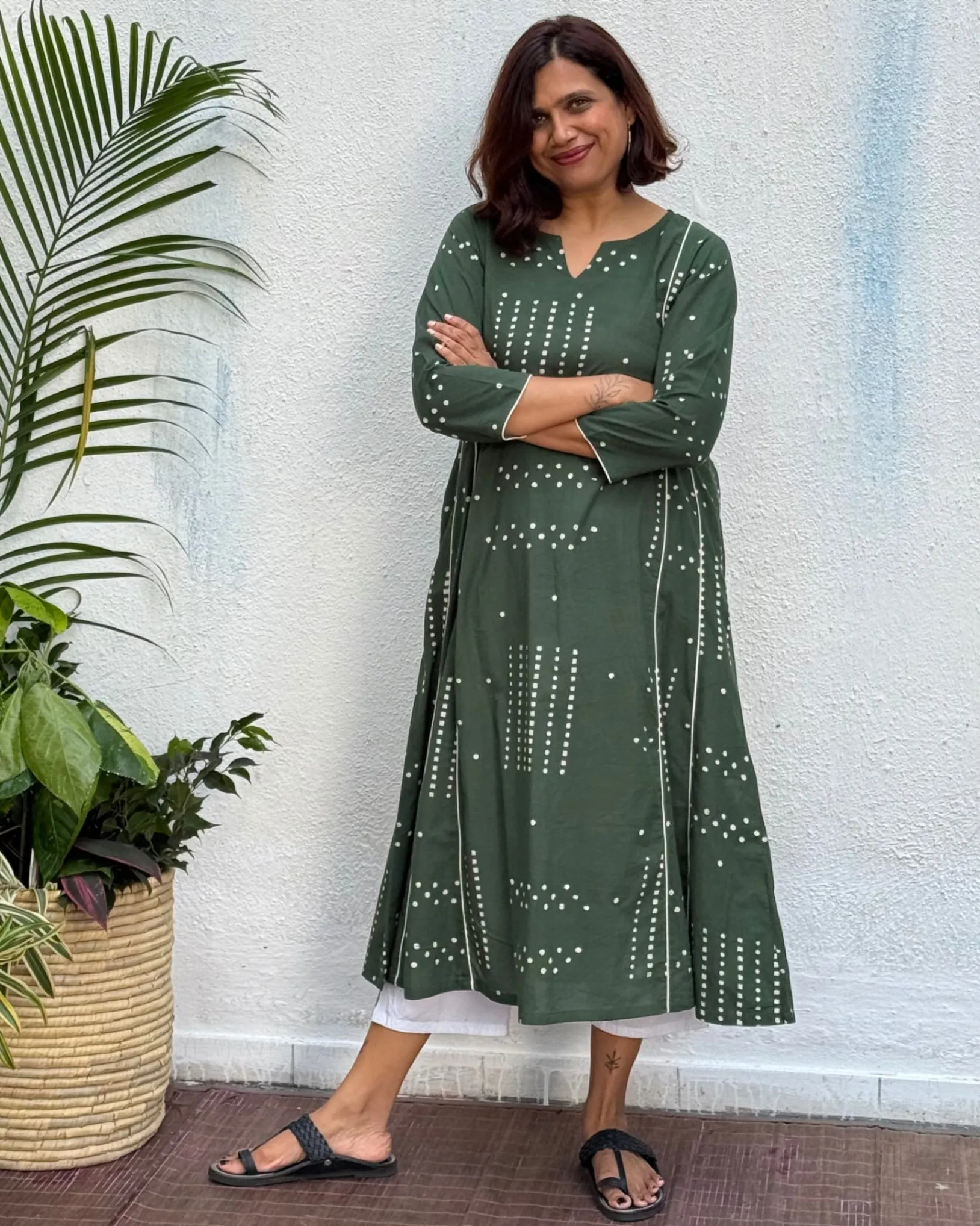 Swatilekha Block Printed Cotton Kurti