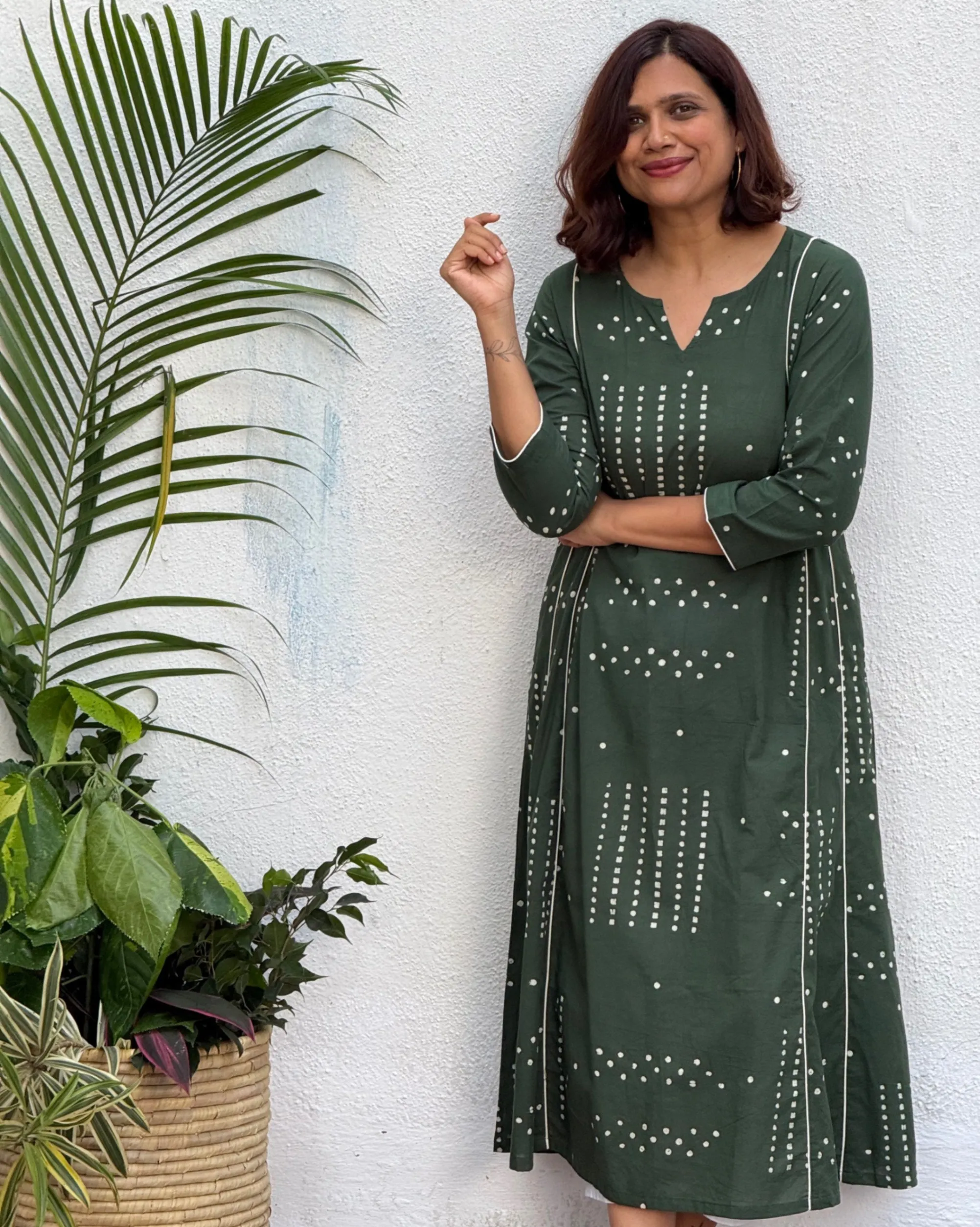 Swatilekha Block Printed Cotton Kurti