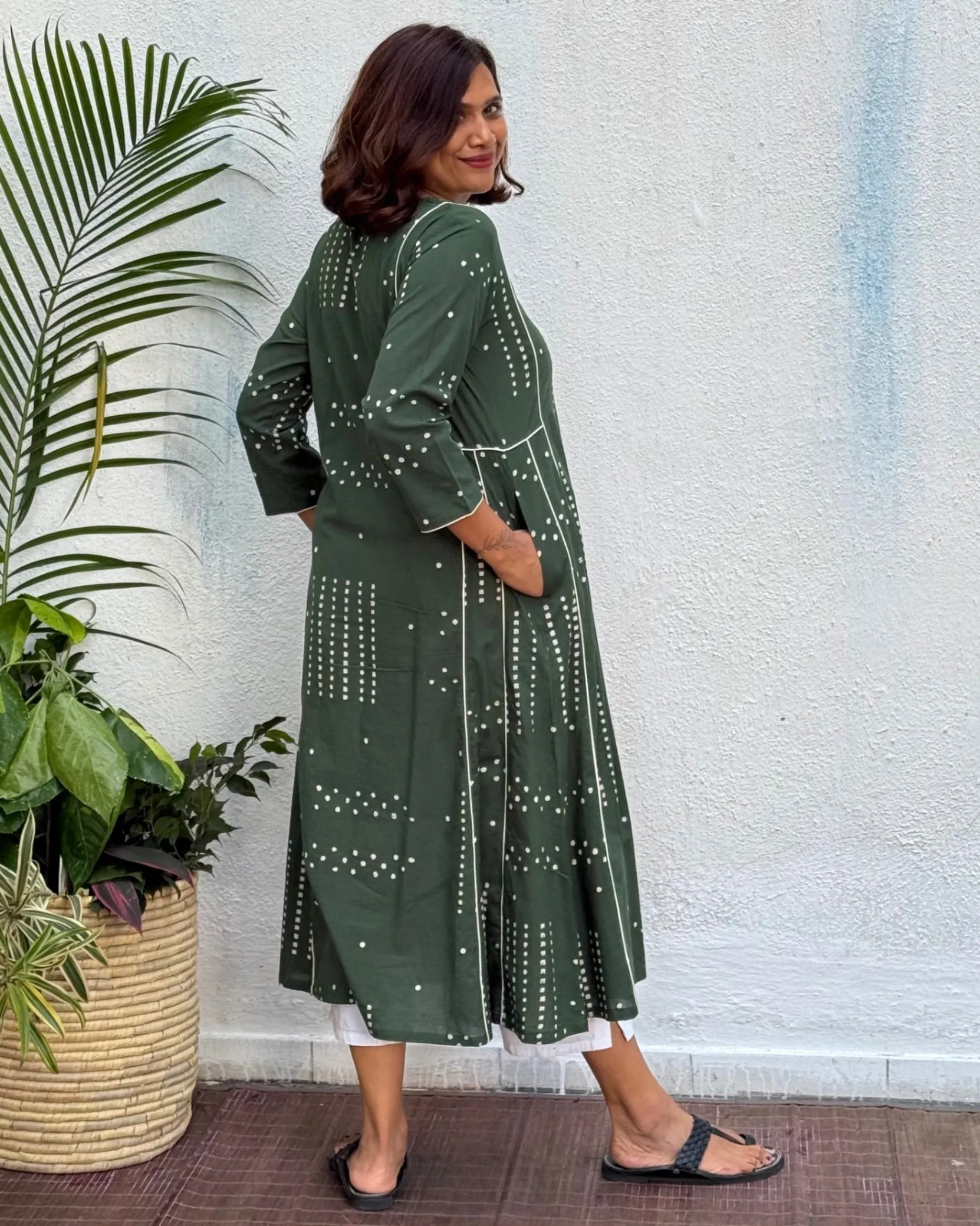 Swatilekha Block Printed Cotton Kurti