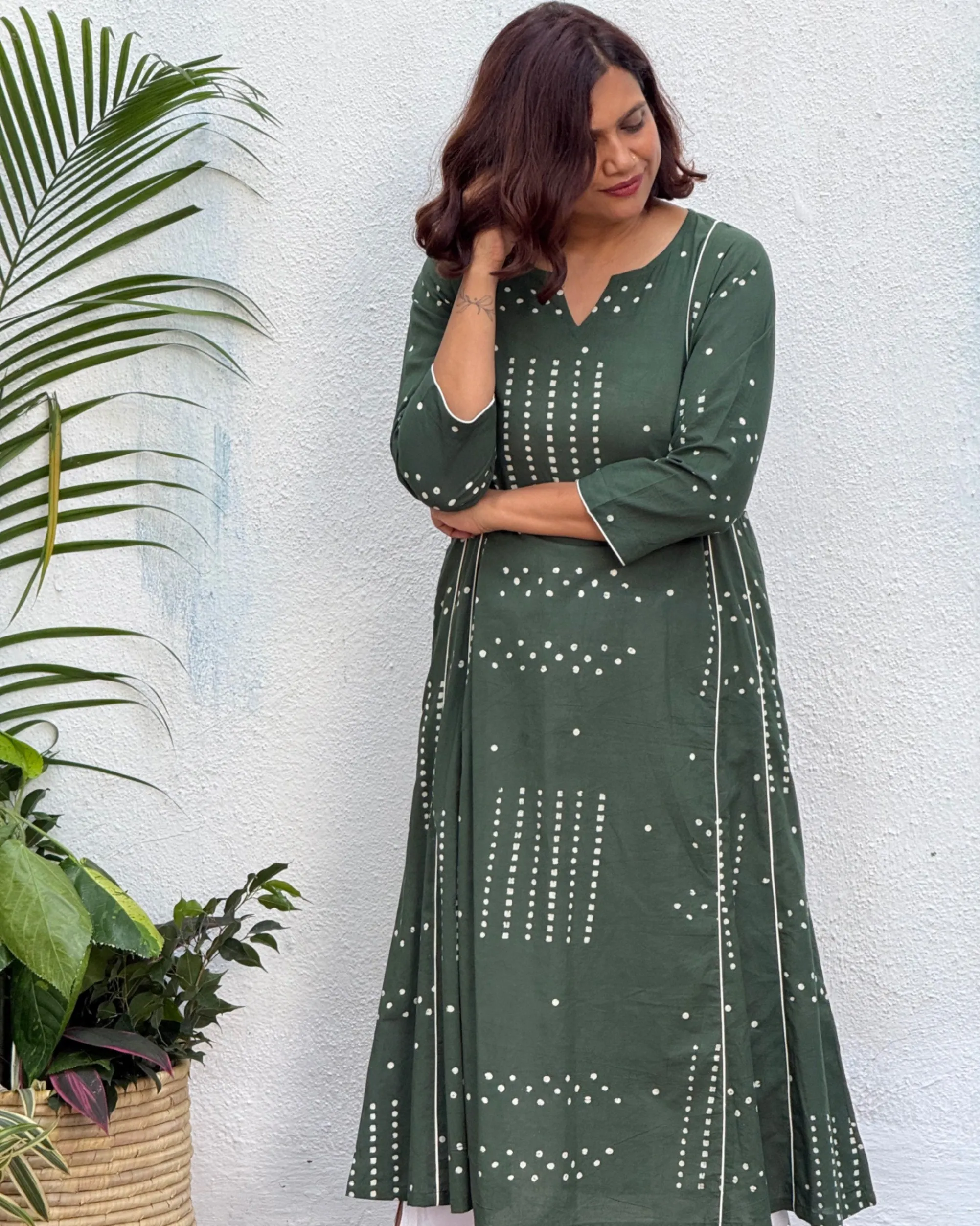 Swatilekha Block Printed Cotton Kurti