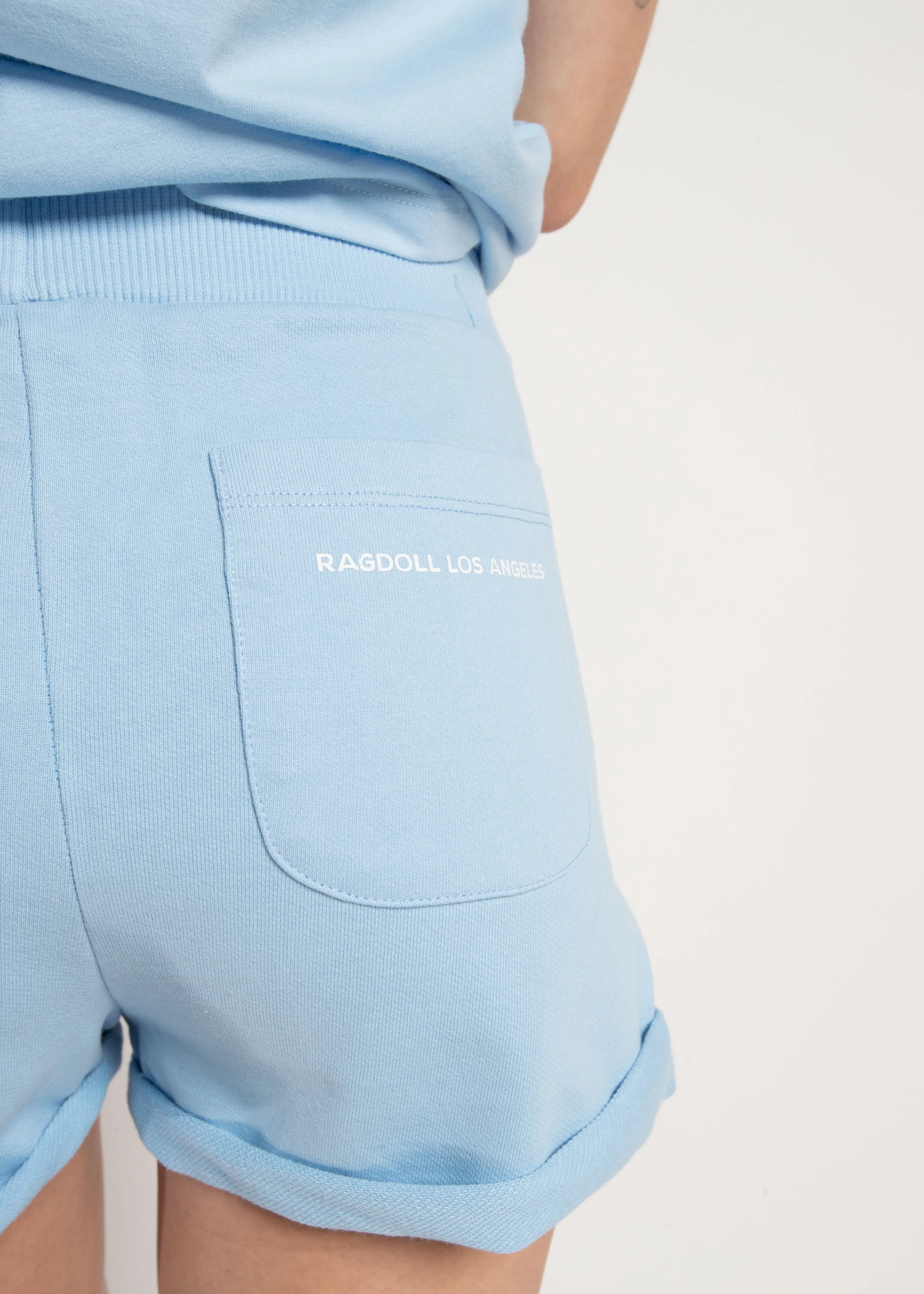 SWEAT SHORTS - UNI BLEU