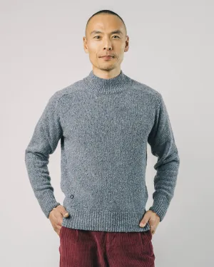 Sweater Perkins Neck Stone Blue