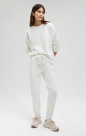 SWEATPANTS IN ANTIQUE WHITE