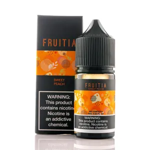 Sweet Peach Salt - Fruitia E-Juice