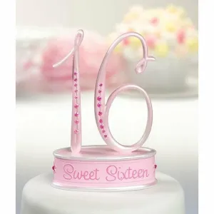 Sweet Sixteen Cake Topper