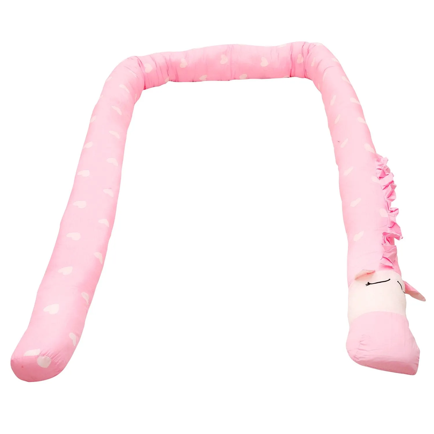 Sweetheart Pink Cot Bumper