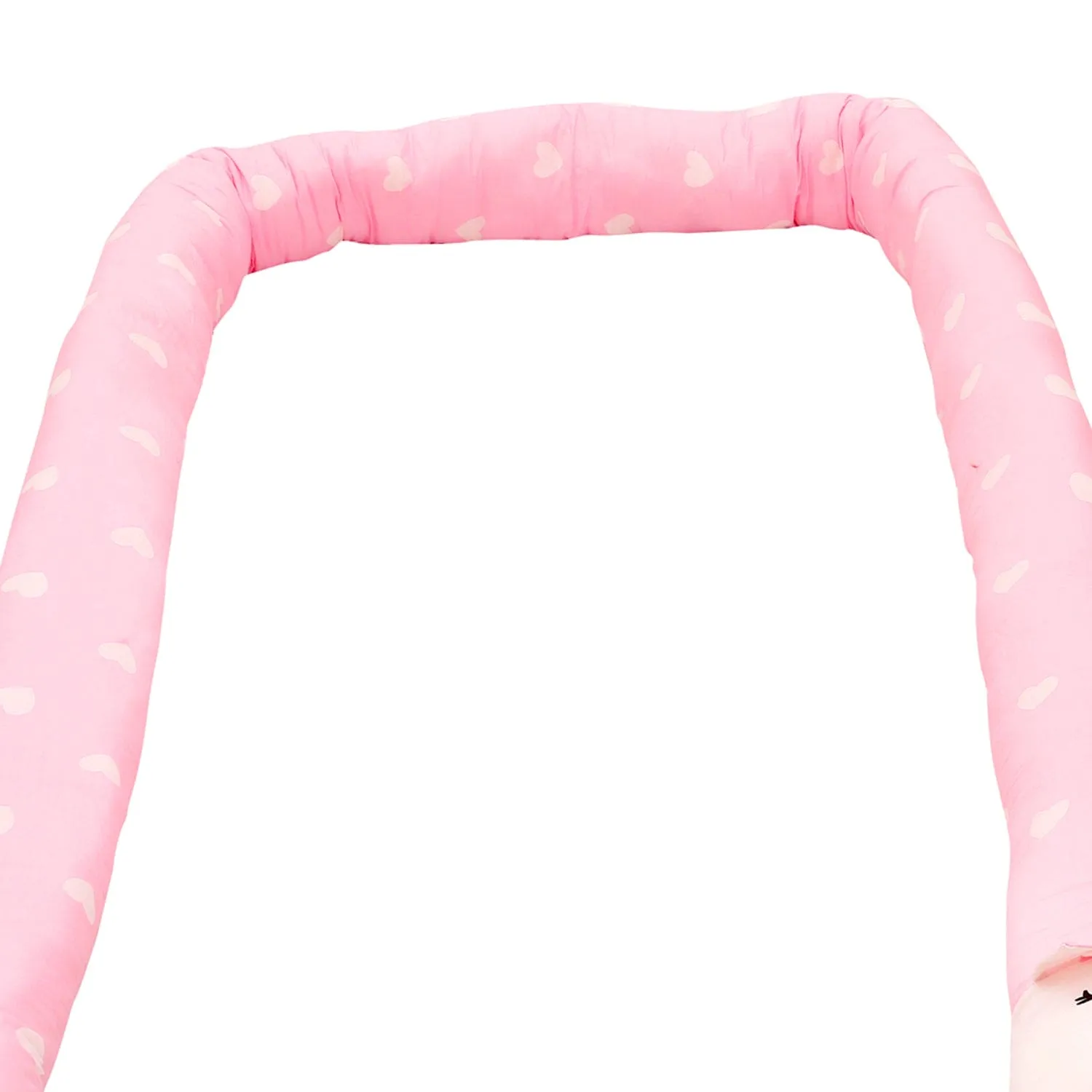 Sweetheart Pink Cot Bumper