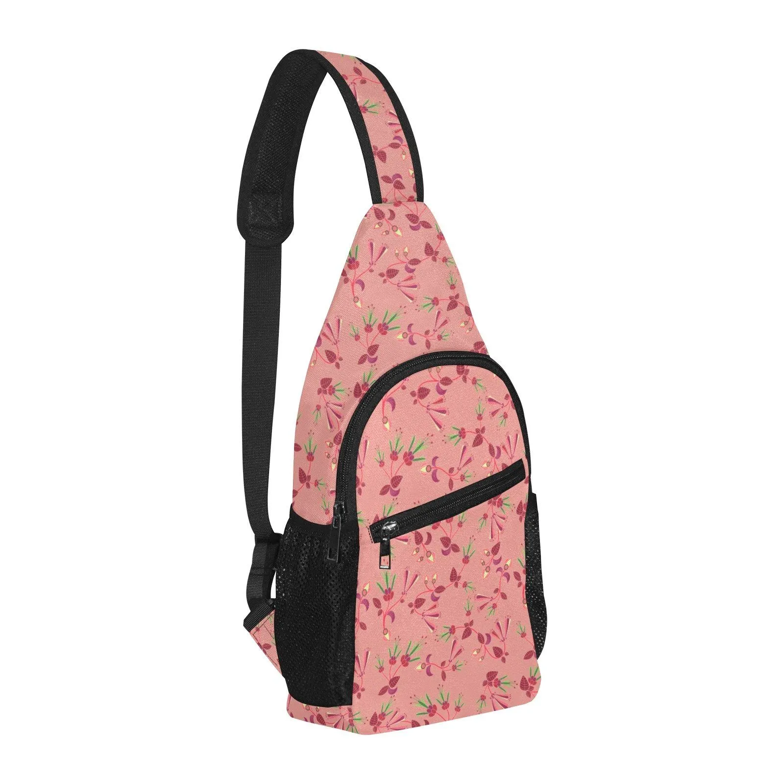 Swift Floral Peach Rouge Remix Chest Bag