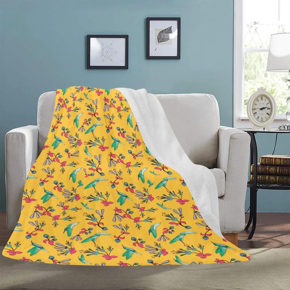 Swift Pastel Yellow Ultra-Soft Micro Fleece Blanket 60"x80"