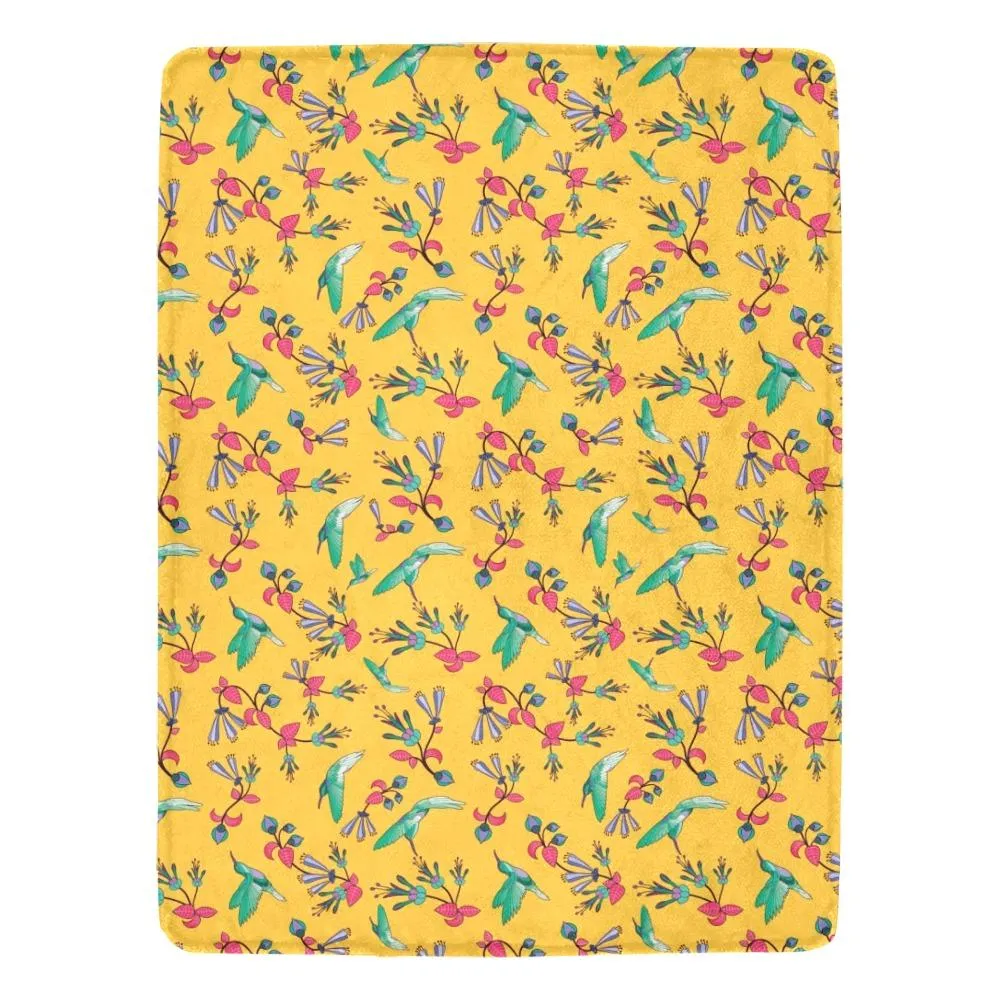 Swift Pastel Yellow Ultra-Soft Micro Fleece Blanket 60"x80"