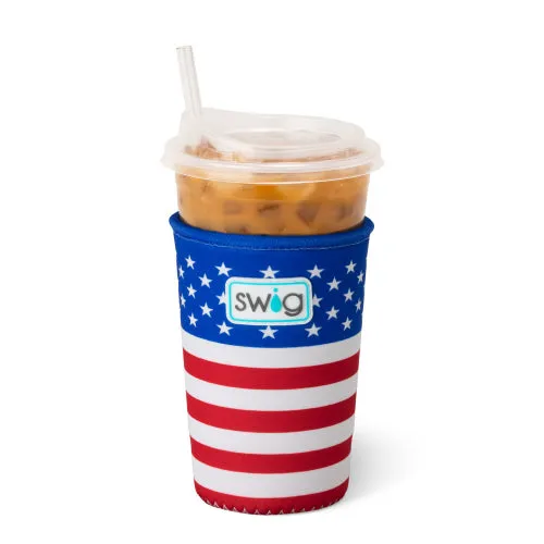 Swig Life SL S302-NCUP-AA All American Iced Cup Coolie (22 oz)