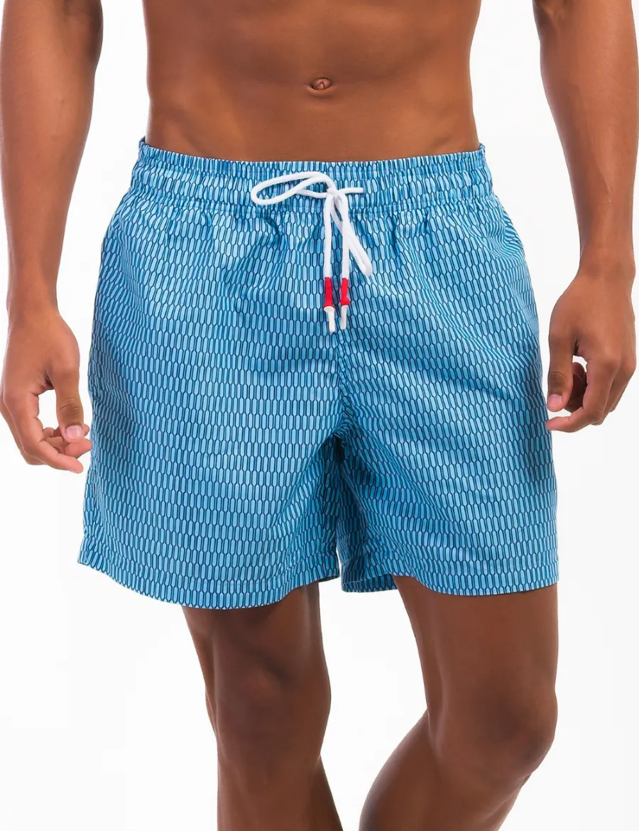 Swim Short Anéis - Azul