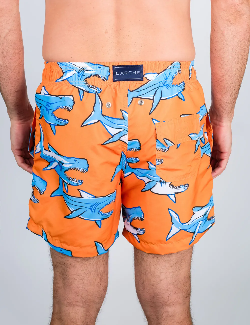 Swim Short Sharks Laranja