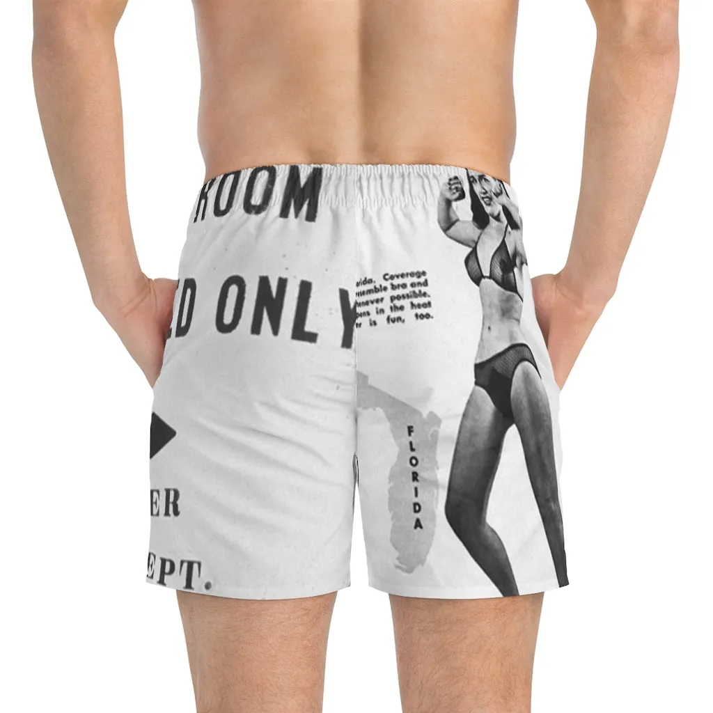 Swim Trunks AL BLUE DESIGNED ART CLASSIC