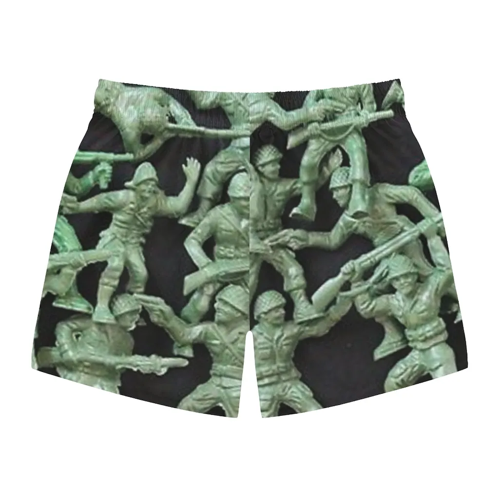 Swim Trunks AL BLUE DESIGNED ART TOY SOLDIERS