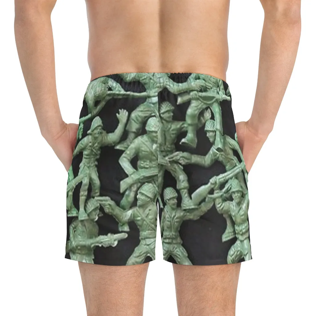 Swim Trunks AL BLUE DESIGNED ART TOY SOLDIERS