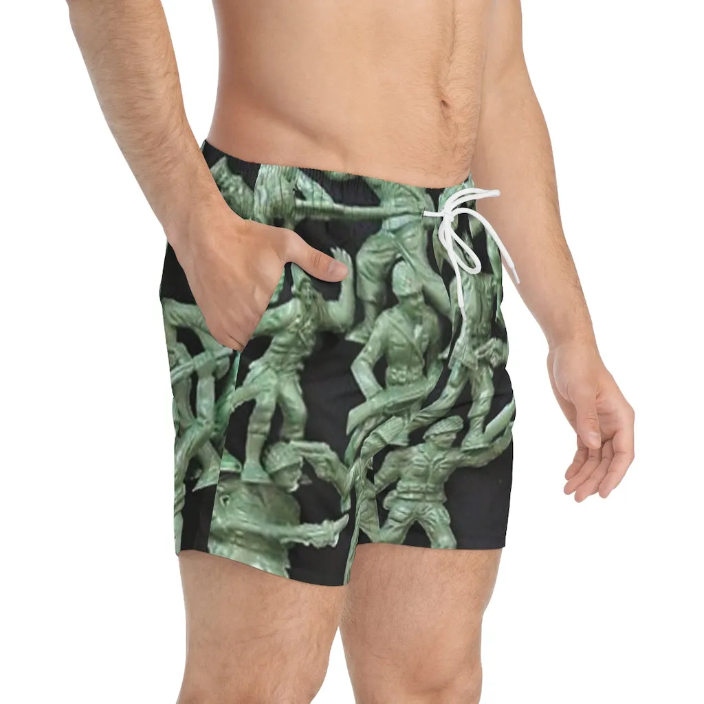 Swim Trunks AL BLUE DESIGNED ART TOY SOLDIERS