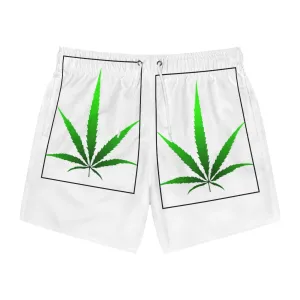 Swim Trunks AL BLUE DESIGNED ART WEED