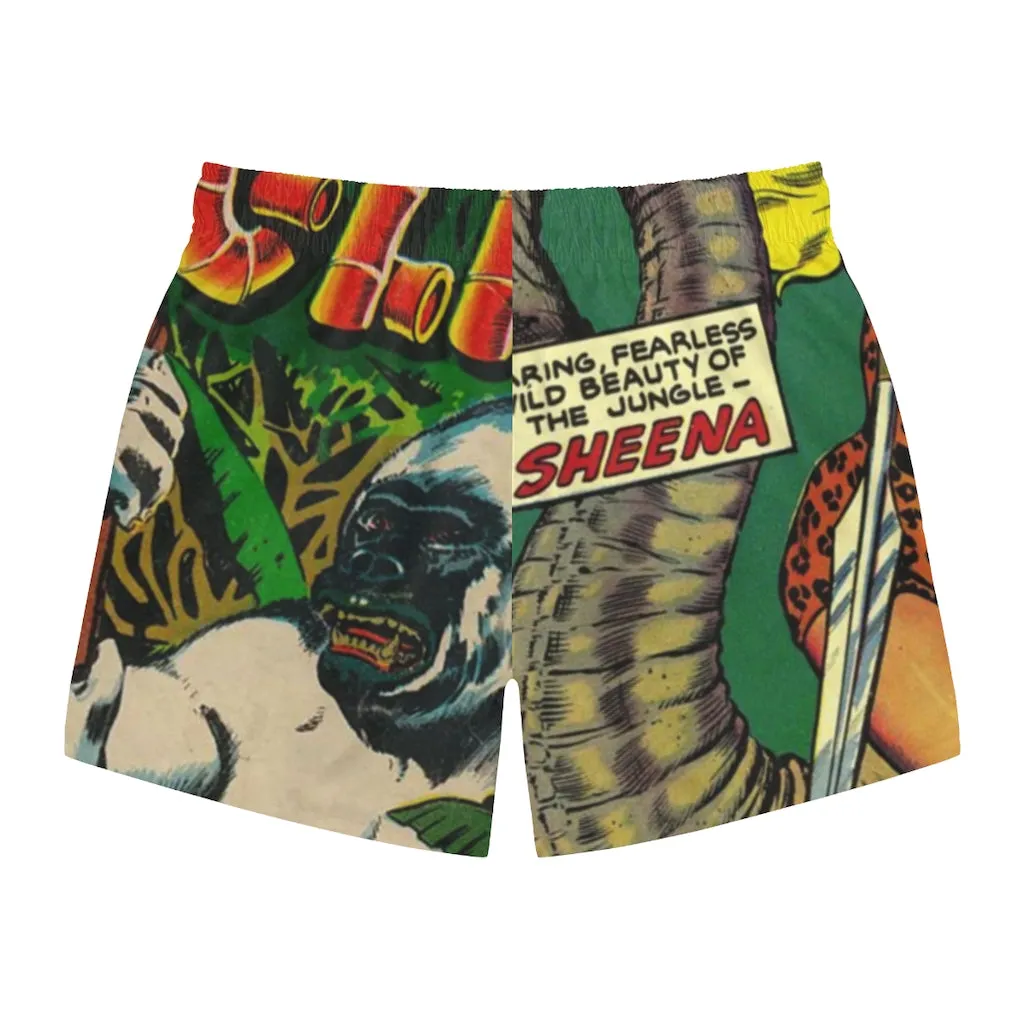 Swim Trunks AL BLUE DESIGNED CLASSIC COMICS