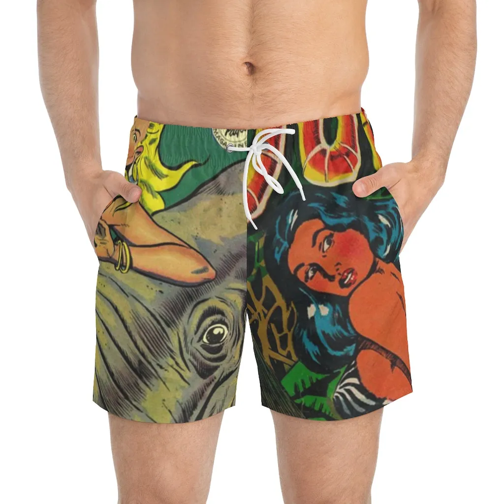 Swim Trunks AL BLUE DESIGNED CLASSIC COMICS