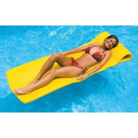 Swimline Softskin Floating Foam Mat Yellow