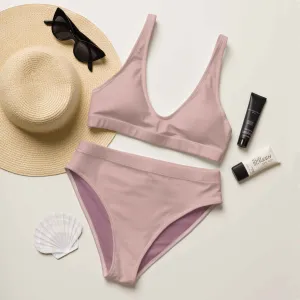 Swimsuit for Women - Nude Bikini Set